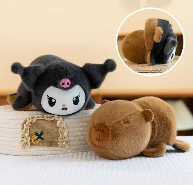 М`яка іграшка M 18469 (300) двостороння, вивернушка, довжина 23 см