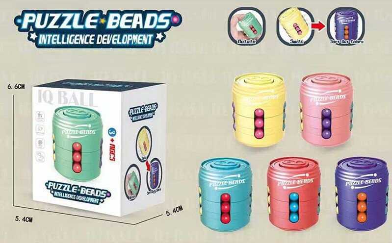 Логічна гра LC 6651 (360/2) 5 кольорів, в коробці