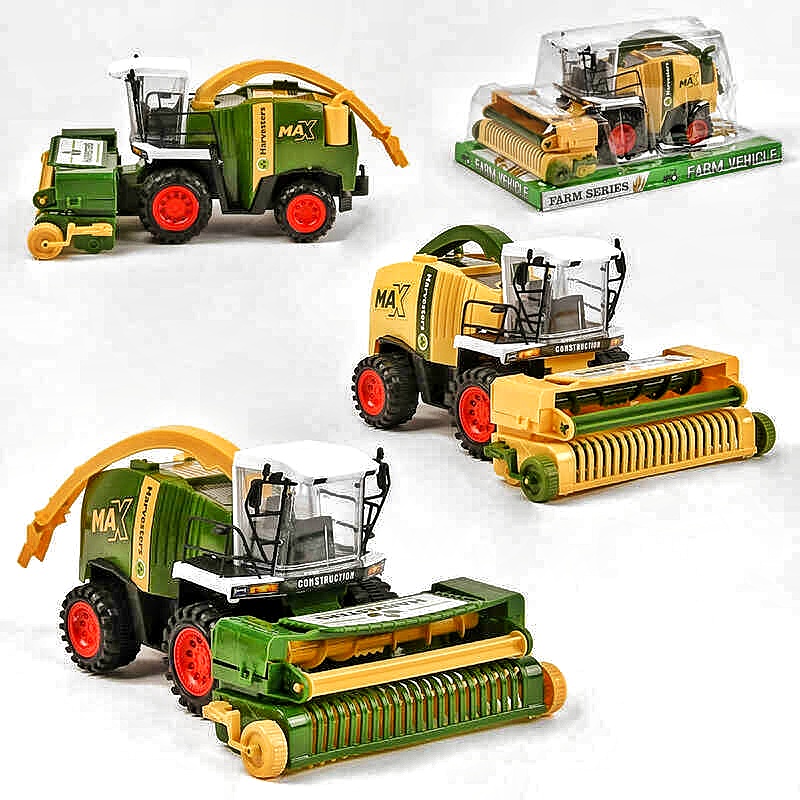 Комбайн 0488-252 , 2 кольори, рухоме навісне обладнання, інерційний механізм, в слюді