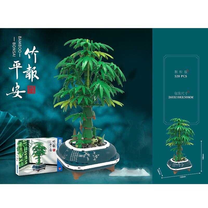 Конструктор 00389 (24) “Bamboo bonsai”, 528 деталей, в коробці