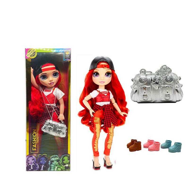 Лялька TK 2301 (24/2) висота 57см, рухливі кінцівки та голова, знімний одяг та взуття, сумочка, в коробці