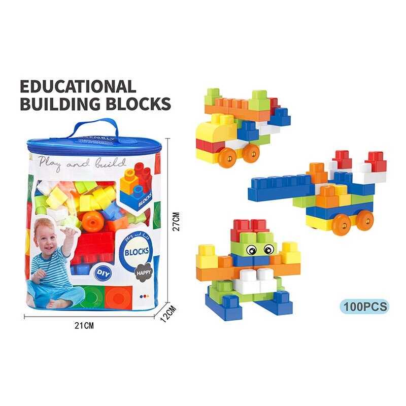 Конструктор 66181-3 (60/2) 100 деталей, в сумці