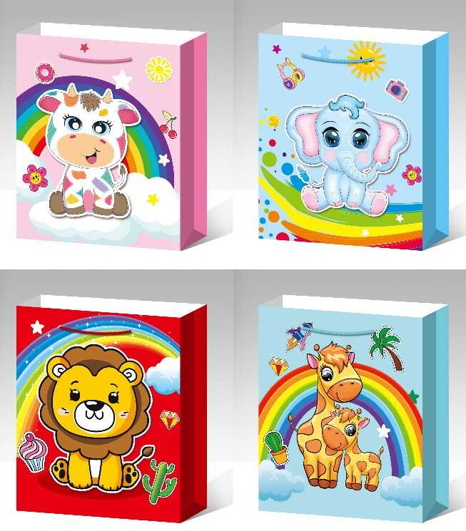 Пакет подарунковий C 75758 (720) МАЛЕНЬКИЙ, ВИДАЄТЬСЯ МІКС ВИДІВ