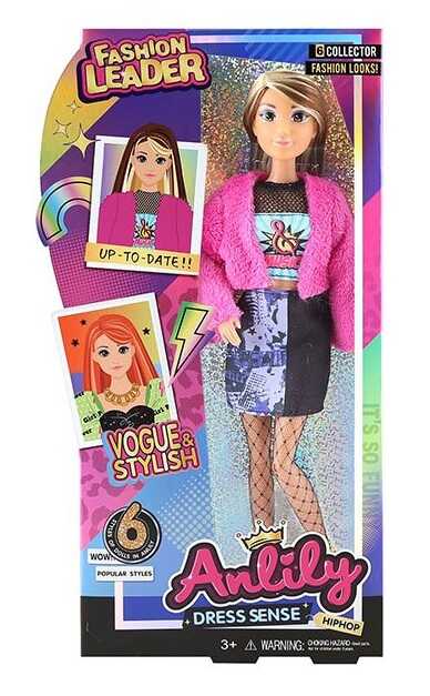 Лялька 616666 (48) висота 30 см, знімний одяг, шарнірні суглоби, в коробці