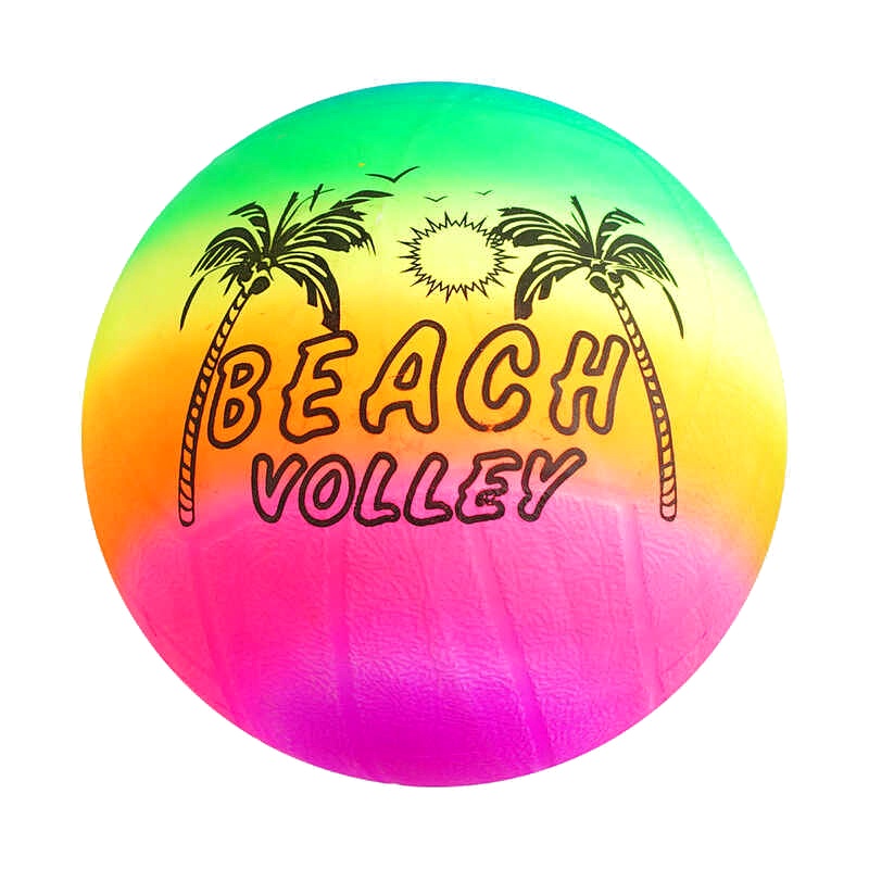 М'яч гумовий M 48541 «Beach volley», пальма , пляжний , вага 70 грамів, діаметр 16 см ,  без інд. пакування