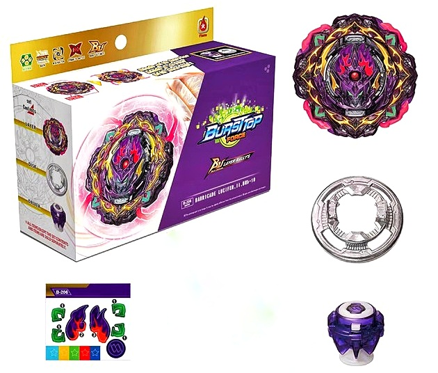 Гра «Beyblade» B206 , Barricade Lucifer , запуск , коробка