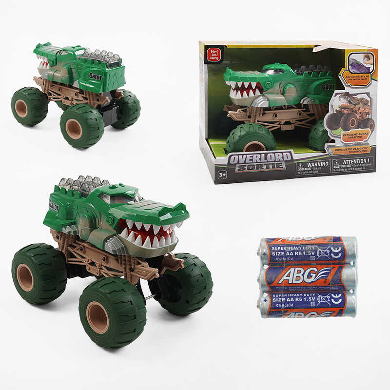 Машина HK 020 (32) підсвічування, мелодія, звуки, інерція, парогенератор, у коробці