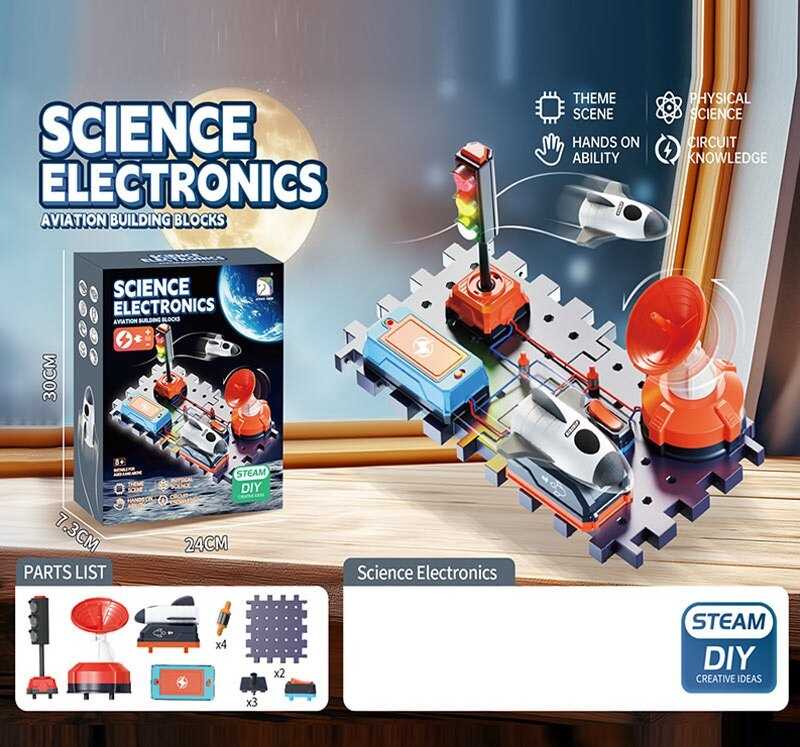 Електронний конструктор SD 602 (36/2) підсвічування, запускач, в коробці