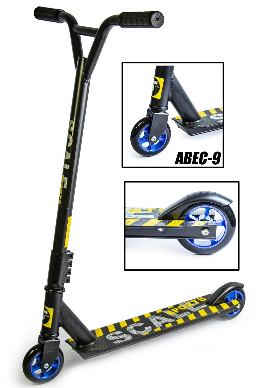 Самокат трюковый Scale Sports Extrem черный