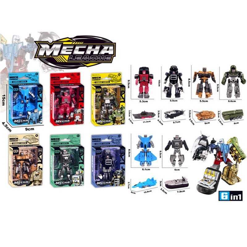 Трансформер HF 777-13 (480/2) висота: 9 см, в коробці, ВИДАЄТЬСЯ ТІЛЬКИ МІКС ВИДІВ