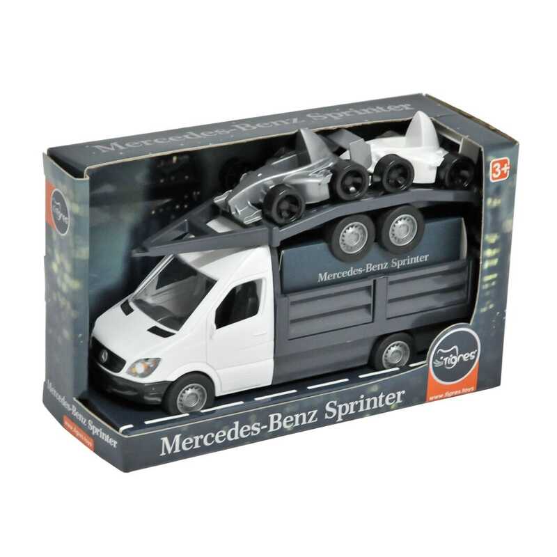 гр Машина "Mercedes-Benz Sprinter" бортовий з лафетом 39670 (БІЛИЙ) (6) "ТИГРЕС"