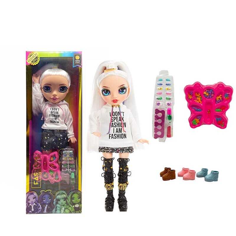 Лялька TK 2340 (24/2) висота 57см, рухливі кінцівки та голова, знімний одяг та взуття, накладні нігті, лак, розділювач для пальців, бальзам для губ, в коробці