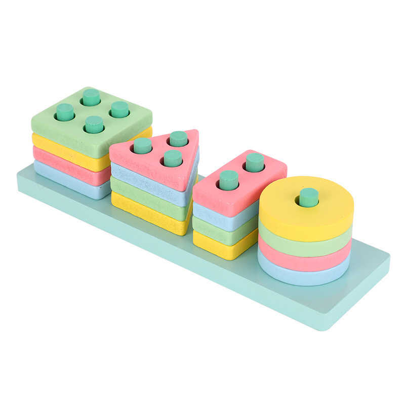 Дерев'яний геометричний сортер C 74166 (80) в плівці