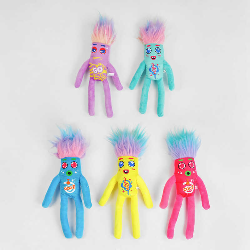 М'яка іграшка С 56012 (420) "Nobody Sausage" ВИДАЄТЬСЯ МІКС ВИДІВ, висота 35 см