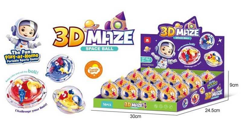 Лабіринт XS 977-209 (18) ЦІНА ЗА 16 ШТУК В БЛОЦІ, в коробці