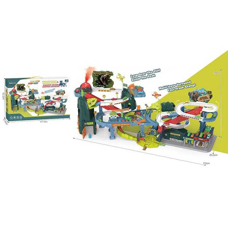 Трек 9910 A (4) 2в1, підсвічування, звук, електричні підіймачі, в коробці