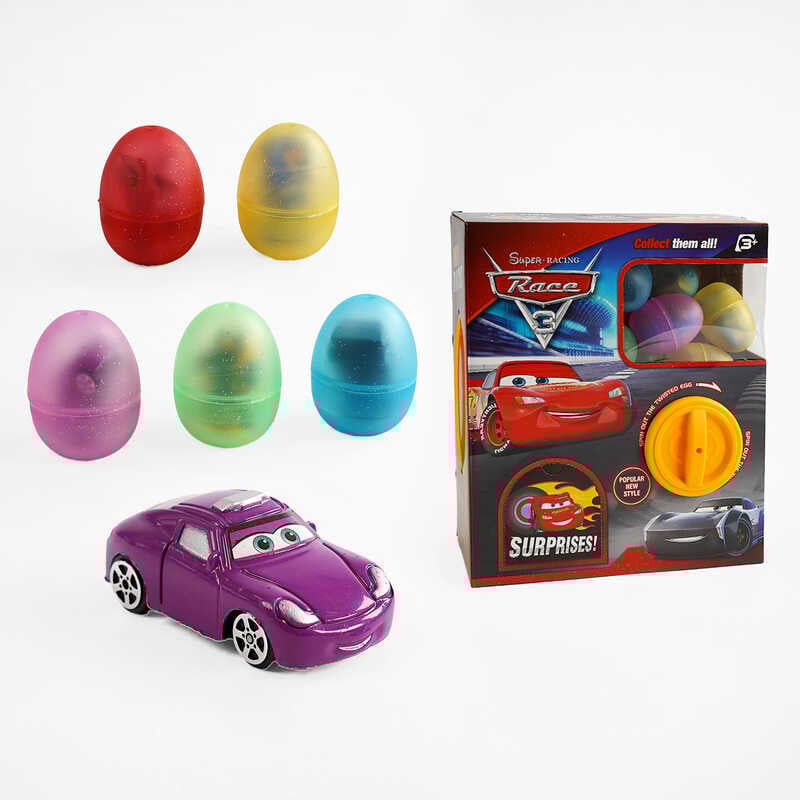 Набір машин 757-129 (24/2), інерційний механізм, 10 машинок, в коробці