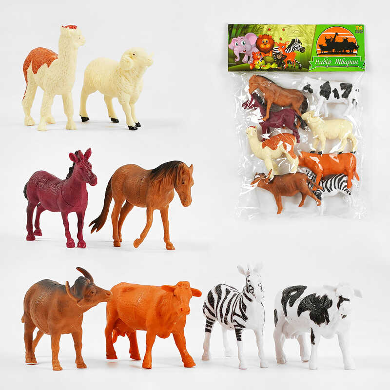 Набір тварин TK - 04695 (168/2) "TK Group", в пакеті