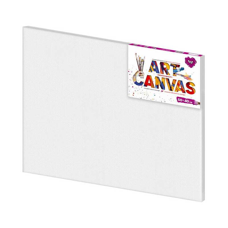 гр Полотно для малювання "Art Canvas" AC-5040 (10) "Danko Toys", у плівці