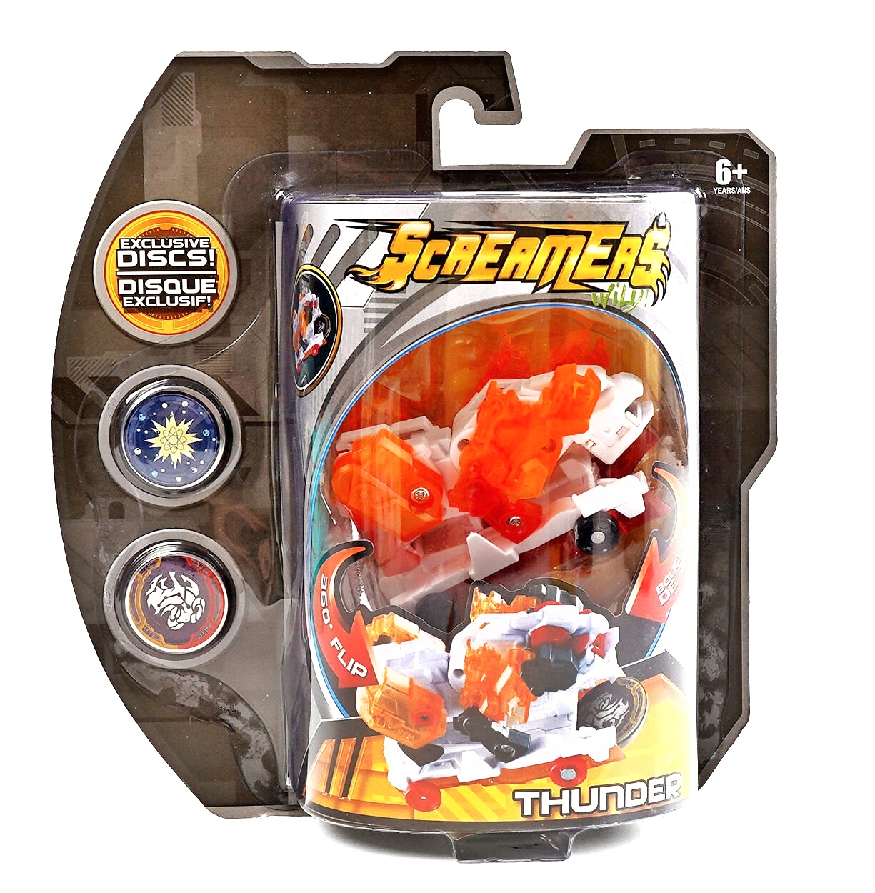 Герої - трансформер «Скрічерси» 69 А помаранч. , планшет , 2 диски