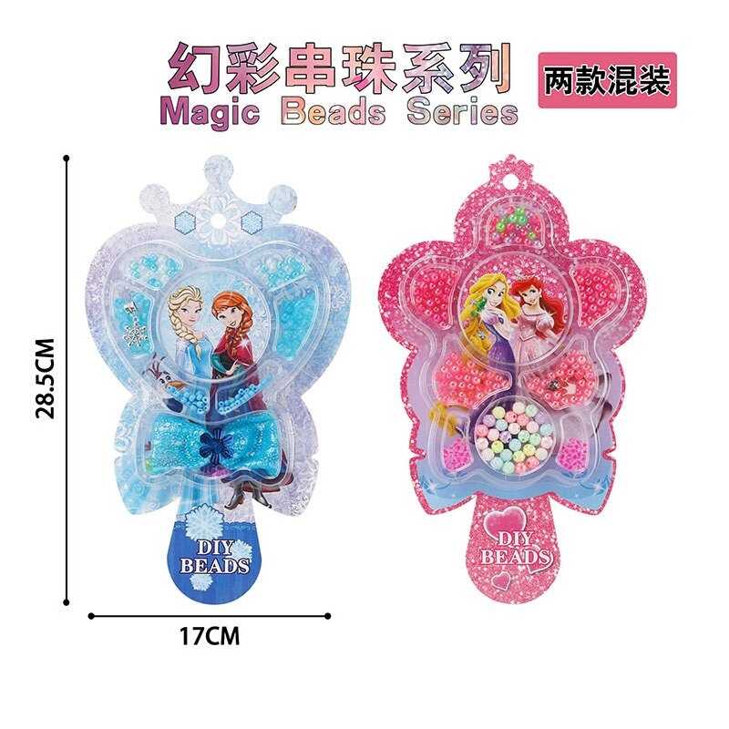 Набір бісеру LD 6079 (384/2) 2 кольори, ліска, заколка, на листі