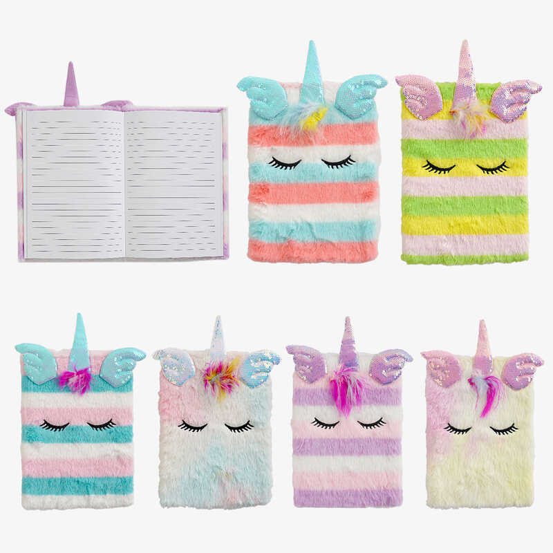 Блокнот М 18137 (120) 15 х 21 см, хутряна обкладинка, у лінійку, у пакеті, ВИДАЄТЬСЯ МІКС ВИДІВ