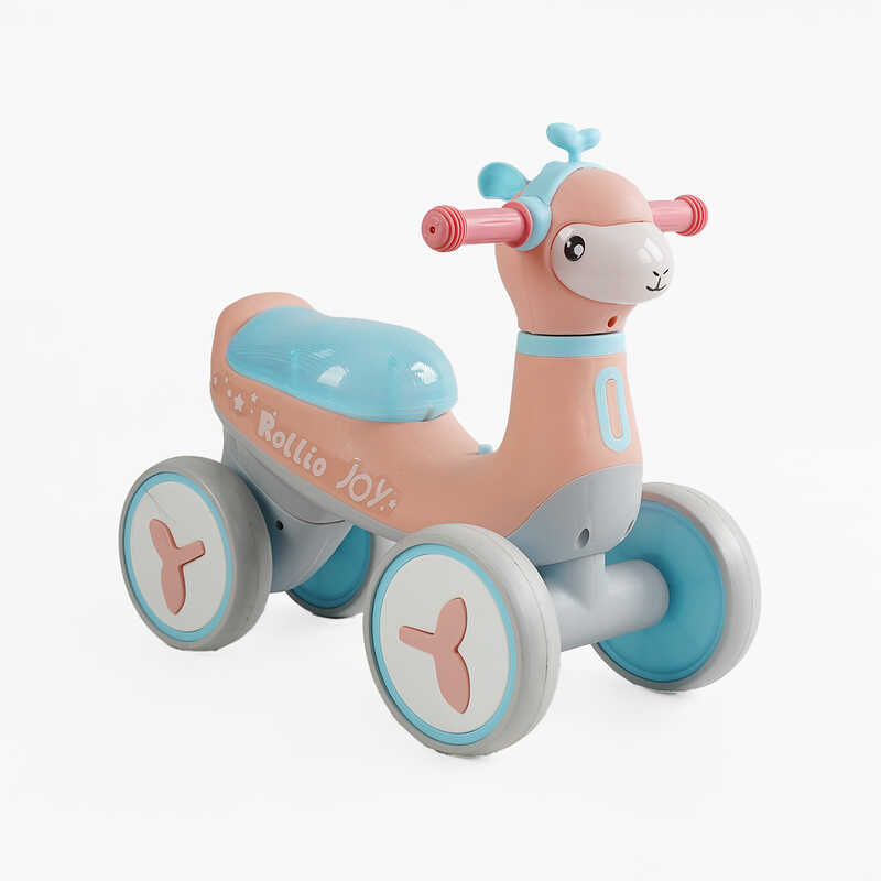 Велобіг JOY 4-х колісний JS-78120 (1) колеса PU, рама сталь/пластик, УКРАЇНСЬКЕ ОЗВУЧУВАННЯ та підсвічування, в коробці