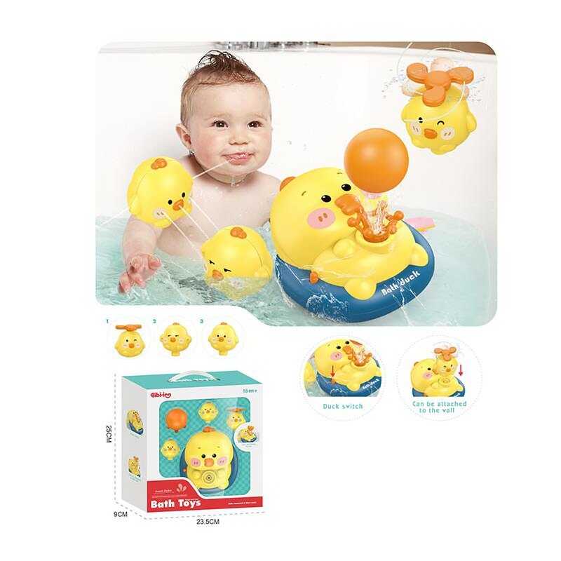 Гра для ванни 688-53 (18) акумулятор 3.7 V, USB кабель, каченята, кулька, автоматичний принцип роботи, в коробці