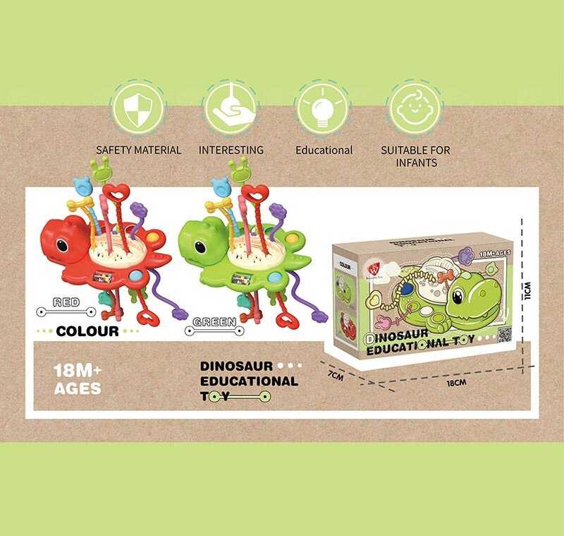 Брязкальце BWL 01 Y (W) (120) 2 кольори, прорізувачі, пальчикові ігри, попіт, в коробці