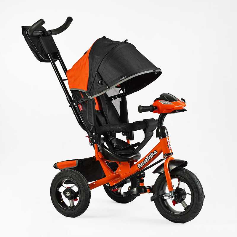 Велосипед 3390 - 38-103 Best Trike (1) НАДУВНІ КОЛЕСА d=29см. переднє, d = 26см. задні, ФАРА З USB, пульт