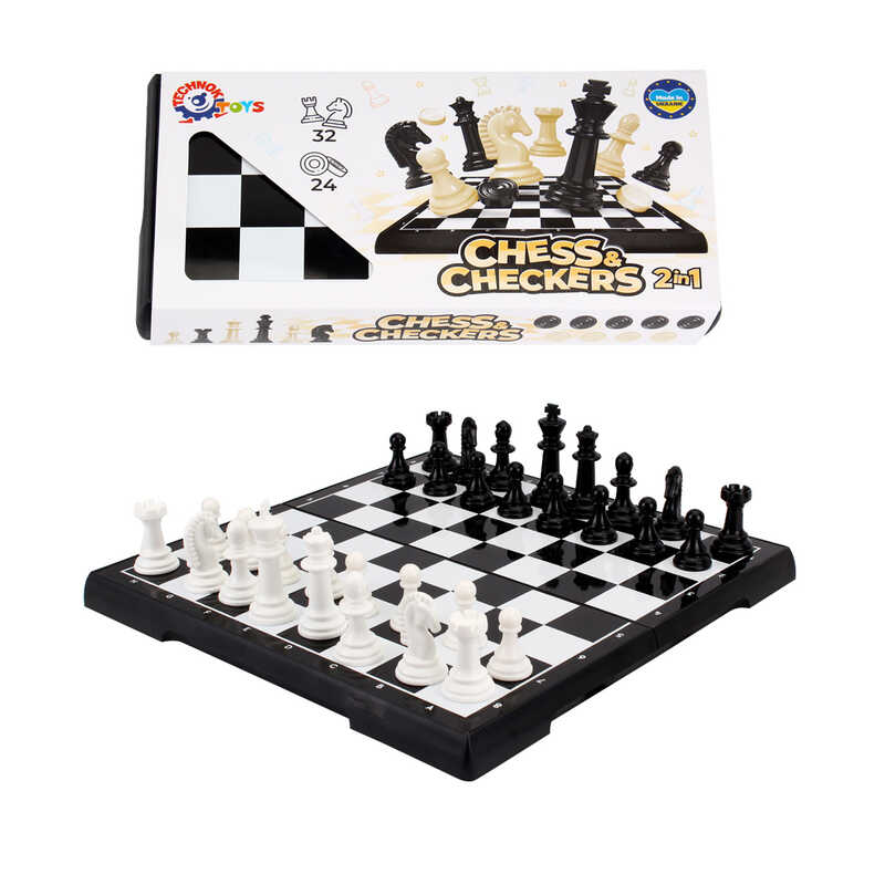 гр Набір настільних ігор 9079 (5) "Technok Toys" шахи, шашки