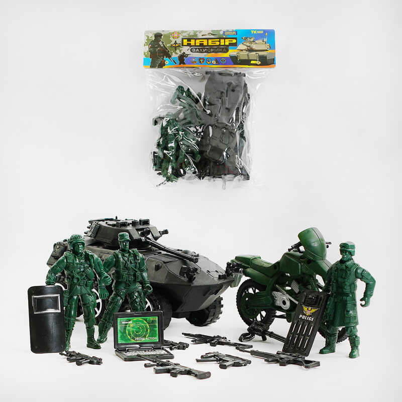 Комбат TK - 53608 (96/2) "TK Group", інерція, зброя, солдати, техніка, декорації, в пакеті