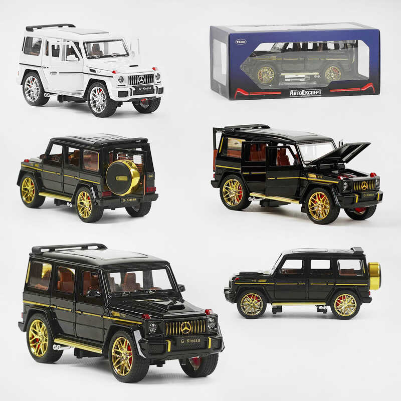 Машинка GT - 08116 (24/2) "Авто Експерт", 2 кольори, металопластик, 1:24, звук, світло, інерція, рухомі елементи, у коробці