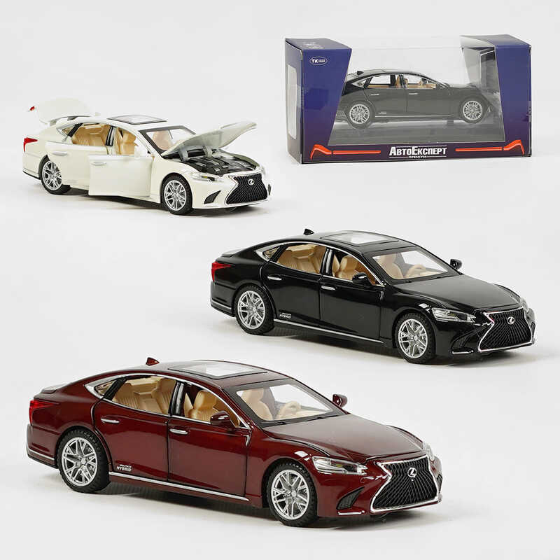 Машинка GT - 11709 (72/2) "Авто Експерт", 3 кольори,  металопластик, масштаб 1:32, звук, світло, інерція, в коробці, ВИДАЄТЬСЯ ТІЛЬКИ МІКС ВИДІВ