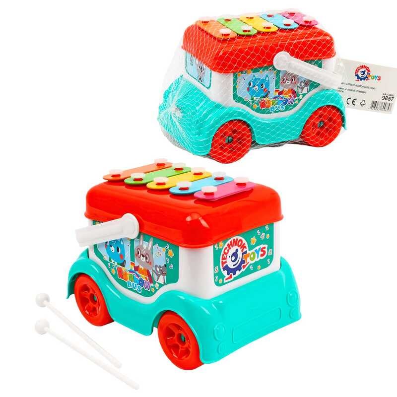 гр Автобус-ксилофон 9857 (6) "Technok Toys"