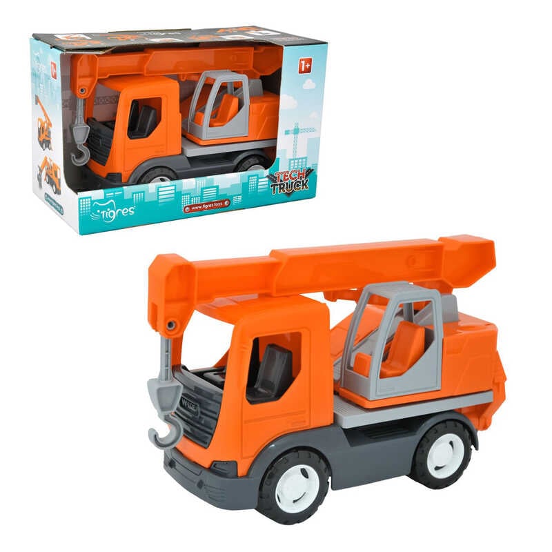 гр Автокран "Tech Truck" 39890 (8) "Tigres", в коробці