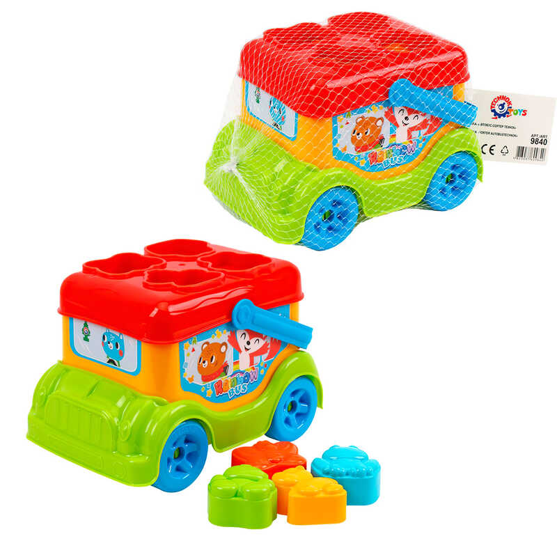 гр Автобус-сортер 9840 (6) "Technok Toys"