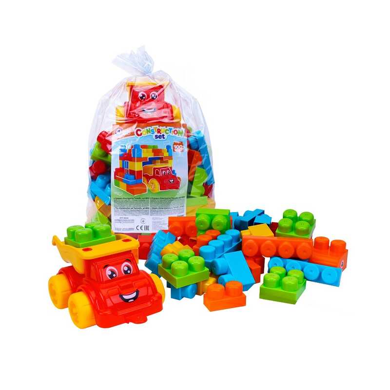 гр Конструктор 6832 (5) "Technok Toys" 100 деталей, в пакеті