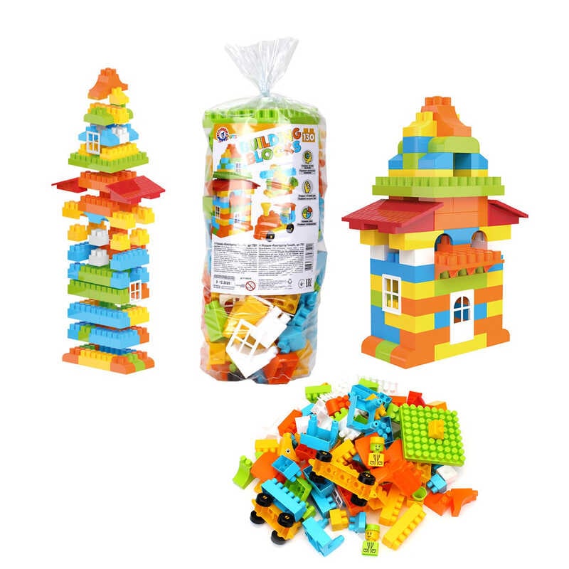 гр Конструктор 7501 (8) "Technok Toys" 130 деталей, в пакеті