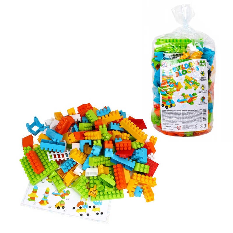 гр Конструктор 7921 (6) "Technok Toys" 170 деталей, в пакеті