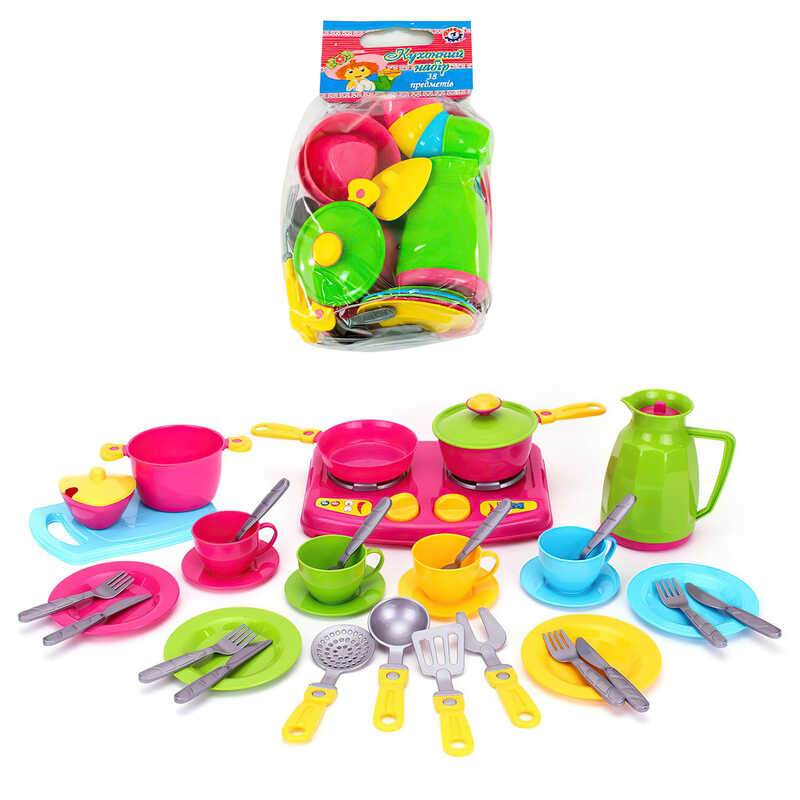 гр Набір посуду №7 3589 (8) "Technok Toys", в пакеті