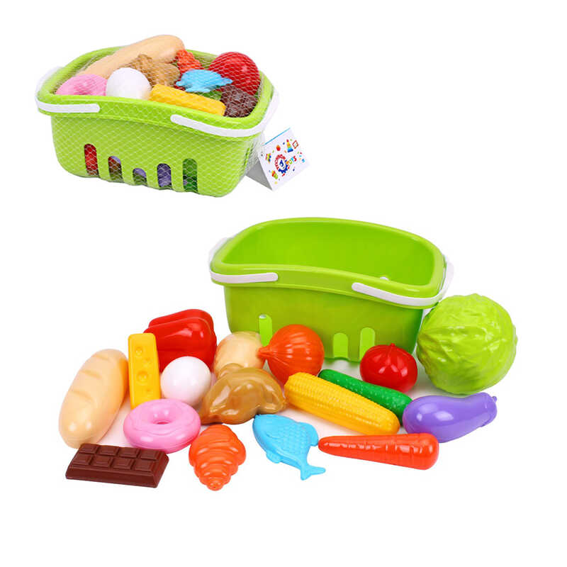 гр Набір "Продукти" 8720 (14) "Technok Toys" продукти, кошик, в сітці