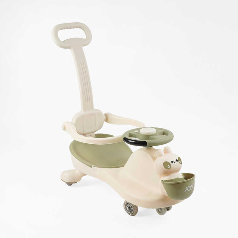 Каталка-толокар JOY LD-396-58 (1) колеса PU зі світлом, музика та світло, захисний бампер, батьківська ручка, в коробці