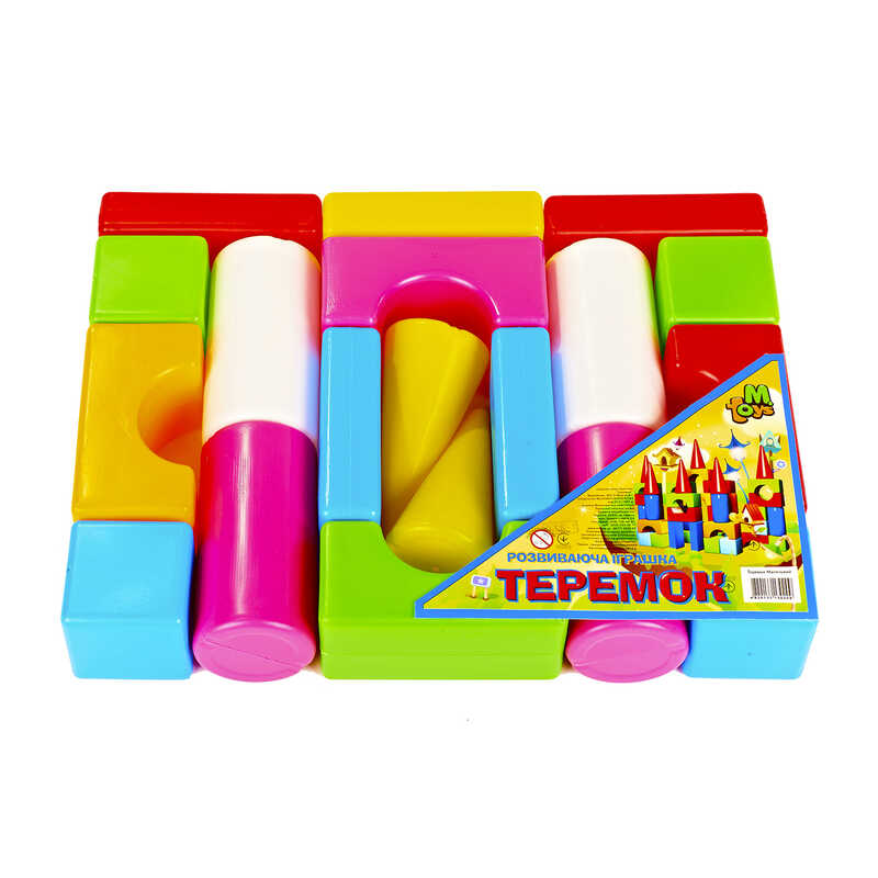 гр Теремок малий 08071 19 деталей (12) "M Toys", в плівці