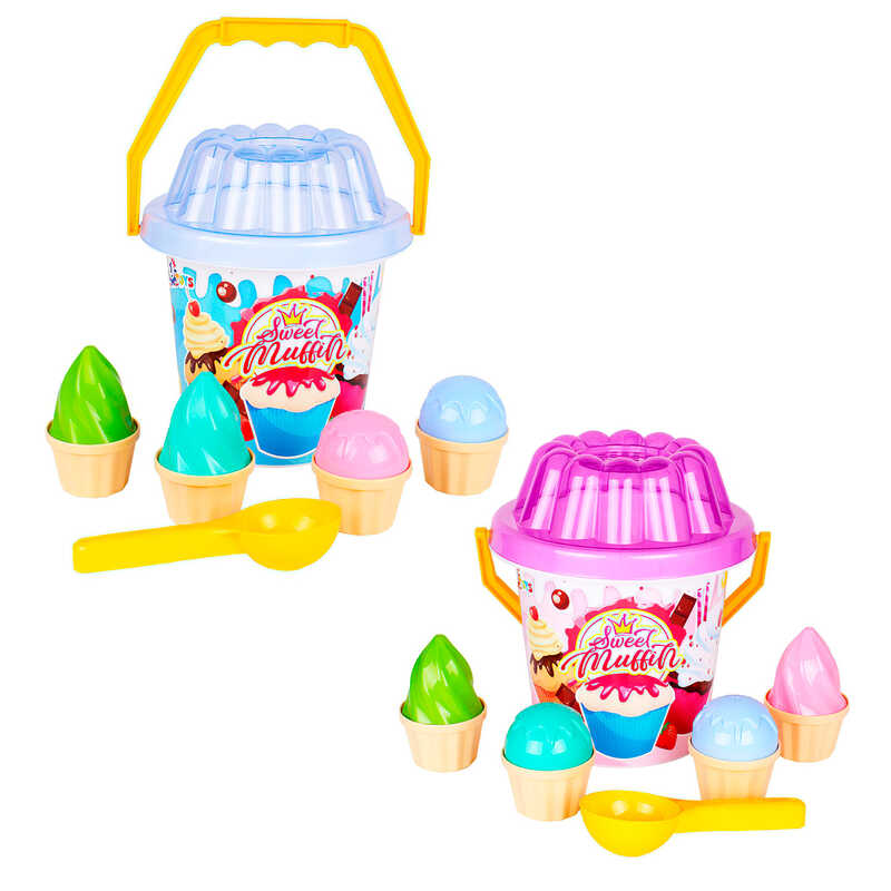 гр Пісочний набір 6382 (12) 2 кольори, "Technok Toys"
