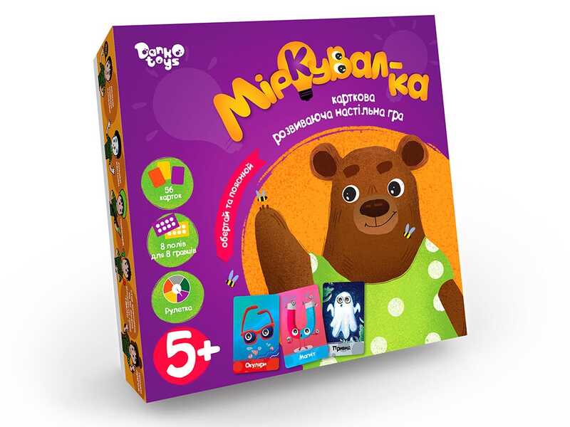 гр Настільна гра "Міркувал-ка" укр. GSO-0101U (10) "Danko Toys"
