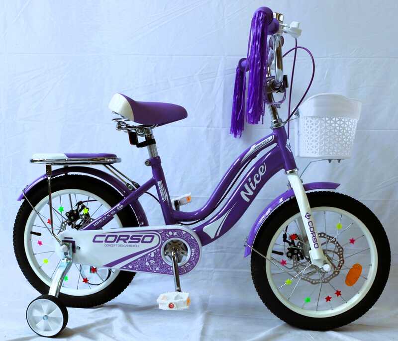 Велосипед 2-х колісний 16" "Corso Nice" NC-16014