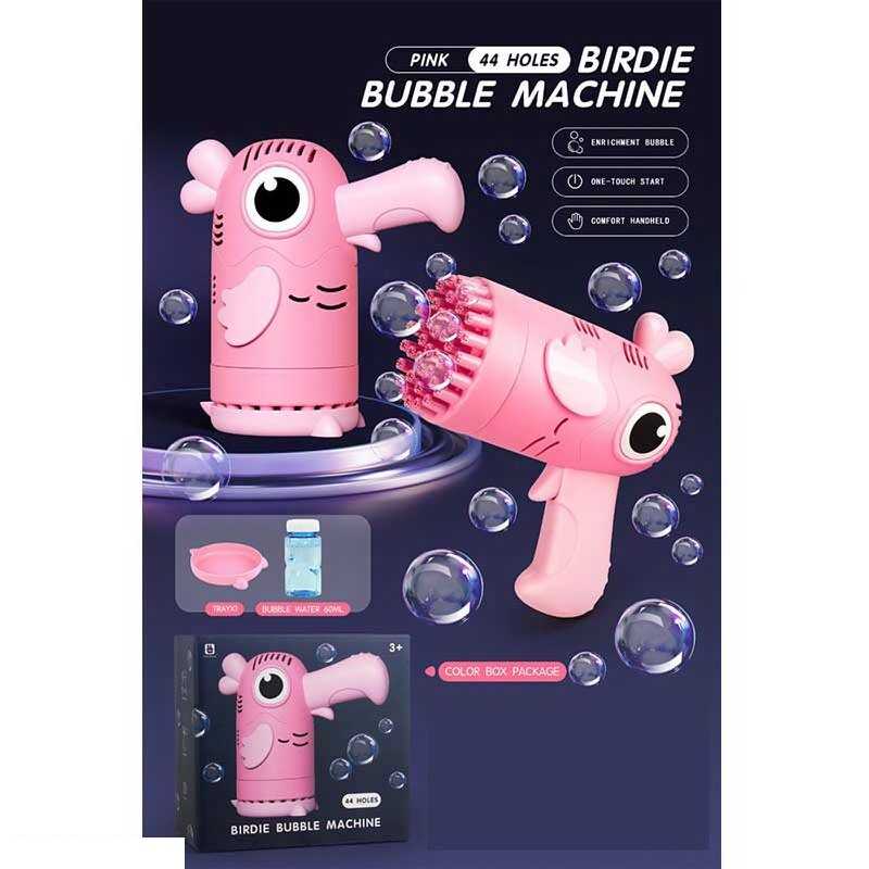 Пістолет з мильними бульбашками C 575-15 A / C 575-15 B (64)  на батарейках, автоматичний принцип роботи, мильний розчин, в коробці