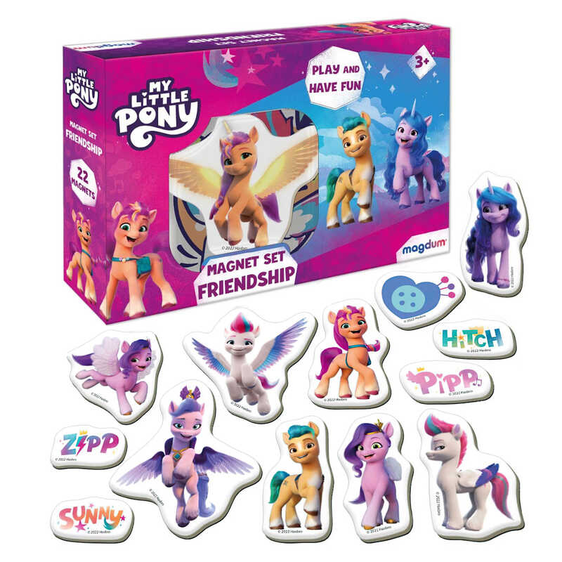 гр Набір магнітів ME 5031-21 “My little Pony. Дружба” (60) "Magdum"
