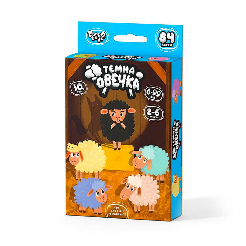 гр Настільна гра "Темна овечка" укр. ТО-01-01U (32) "Danko Toys"